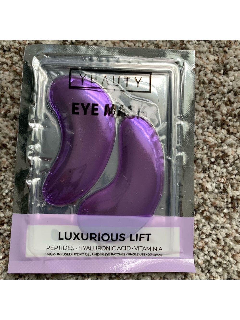 Purple Eye Mask Patches - Picture 3 of 4